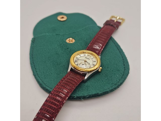 Kenzo kn-7503 goldplated dameshorloge - afbeelding 2 van  6