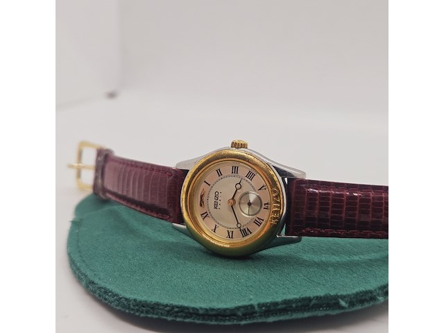 Kenzo kn-7503 goldplated dameshorloge - afbeelding 4 van  6