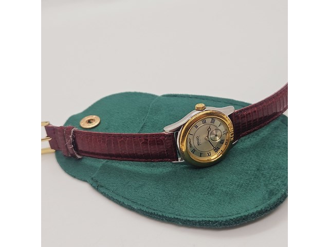 Kenzo kn-7503 goldplated dameshorloge - afbeelding 5 van  6