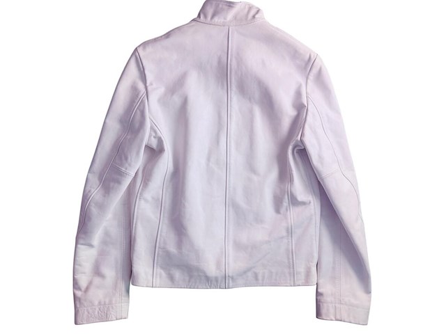 Kenzo paris witte leren jas - afbeelding 2 van  6