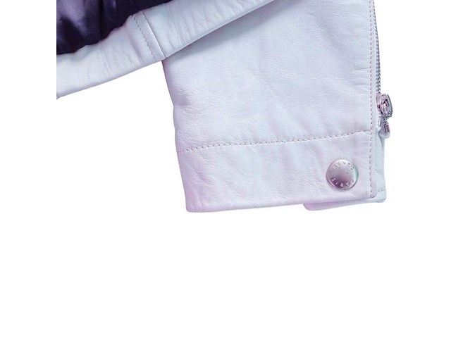 Kenzo paris witte leren jas - afbeelding 4 van  6