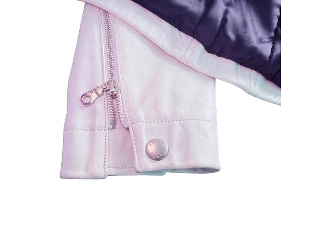 Kenzo paris witte leren jas - afbeelding 5 van  6