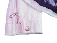 Kenzo paris witte leren jas - afbeelding 5 van  6