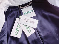Kenzo paris witte leren jas - afbeelding 6 van  6