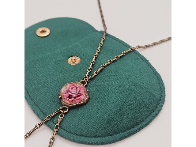 Kenzo pendant collier met bloem - afbeelding 1 van  7