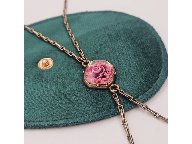Kenzo pendant collier met bloem - afbeelding 2 van  7