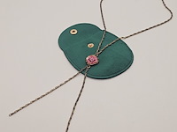 Kenzo pendant collier met bloem - afbeelding 5 van  7