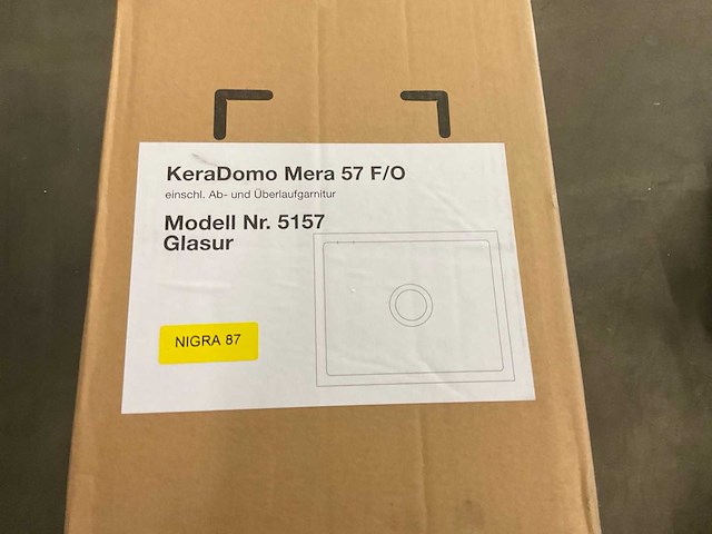 Keradomo mera 5157 keramische spoelbak - afbeelding 4 van  4