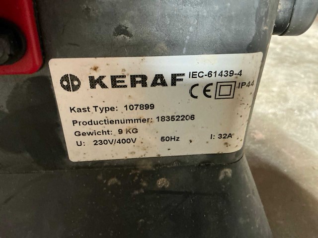 Keraf 107899 bouwaansluitkast - afbeelding 4 van  7