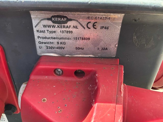 Keraf 107899 bouwaansluitkast - afbeelding 5 van  5