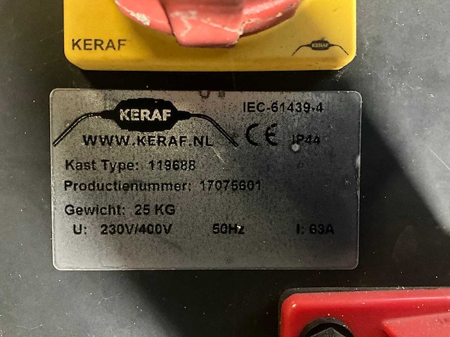 Keraf 119688 bouwaansluitkast - afbeelding 5 van  5