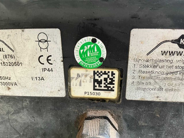 Keraf 3000va scheidingstrafo (2x) - afbeelding 4 van  6