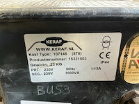 Keraf 3000va scheidingstrafo (2x) - afbeelding 2 van  3