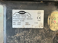 Keraf 3000va scheidingstrafo - afbeelding 4 van  4