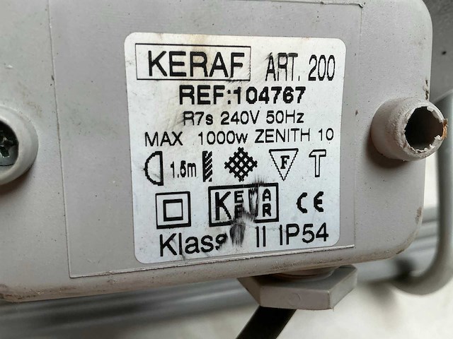 Keraf bouwlamp - afbeelding 4 van  4