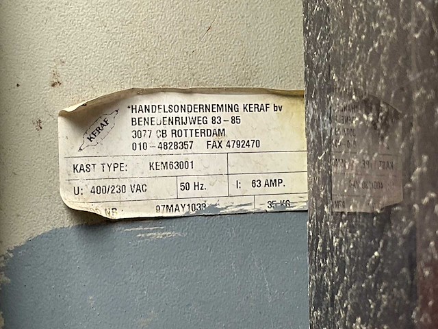 Keraf kem63001 meterkast - afbeelding 8 van  8