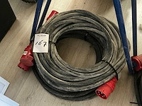 Keraf krachtstroom kabel (2x) - afbeelding 1 van  2