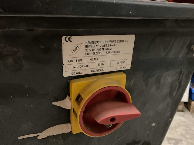 Keraf omega ke100 zwerfstroomkast - afbeelding 4 van  7