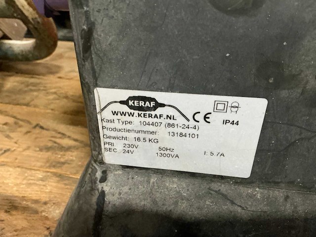 Keraf omvormer 230/24volt - afbeelding 3 van  3