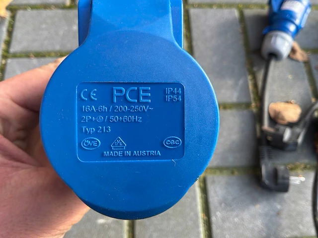 Keraf stekker pce 213 200~250 (25x) - afbeelding 7 van  8