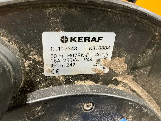 Keraf verlengkabelhaspel - afbeelding 3 van  3