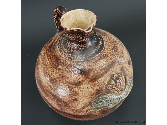 Keramieken bolkruik - afbeelding 4 van  5