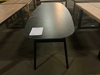 Keramisch eetkamertafel deens ovaal 220cm - afbeelding 1 van  5