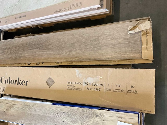 Keramisch parket 25x150 cm ca. 5,5 m² - afbeelding 1 van  3