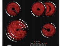 Keramische kookplaat met 4 zones jago