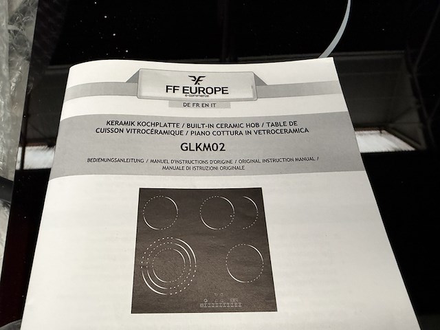 Keramische kookplaat met 4 zones jago - afbeelding 5 van  5