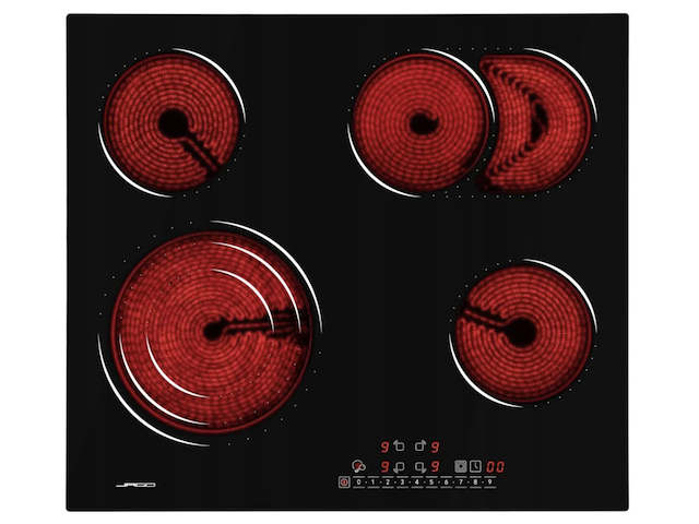 Keramische kookplaat met 4 zones jago - afbeelding 1 van  5
