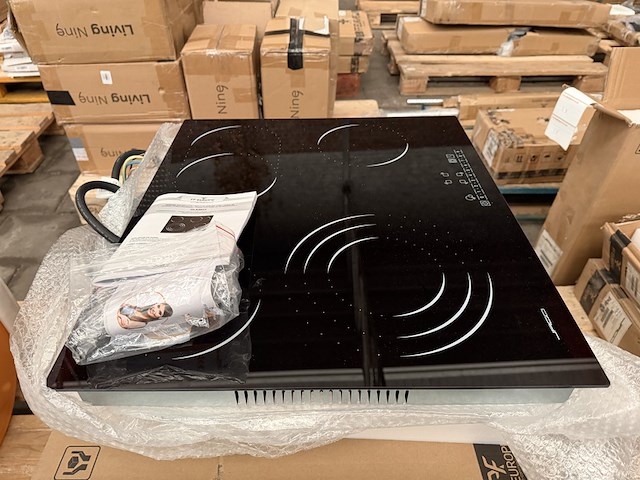 Keramische kookplaat met 4 zones jago - afbeelding 3 van  5