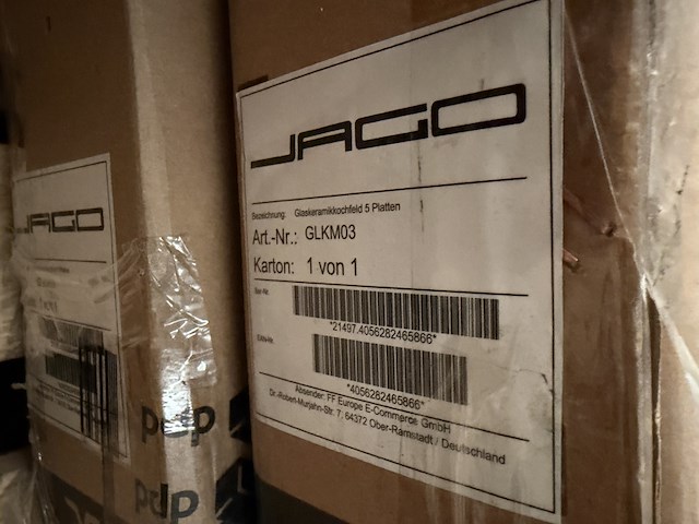 Keramische kookplaat met 5 zones jago - afbeelding 3 van  3