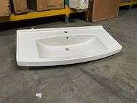 Keramische wastafel 95 cm - afbeelding 2 van  7