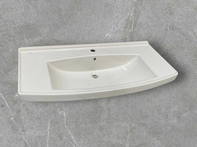 Keramische wastafel 95 cm - afbeelding 1 van  7
