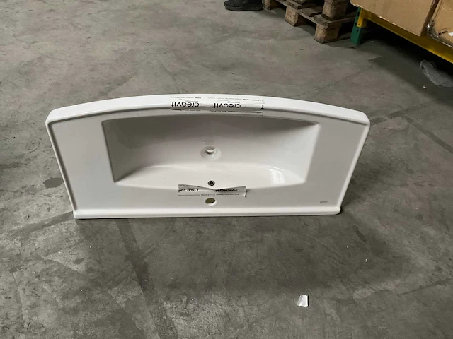 Keramische wastafel 95 cm - afbeelding 6 van  7