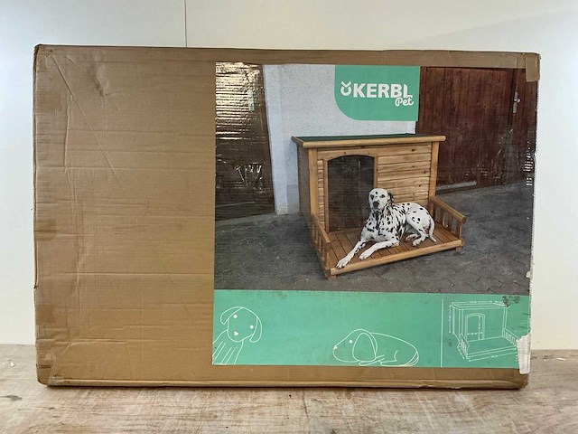 Kerbl pet dog house hondenhok - afbeelding 1 van  5