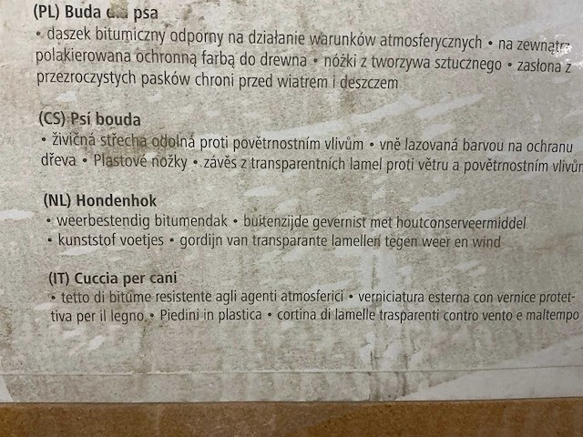 Kerbl pet dog house hondenhok - afbeelding 4 van  5