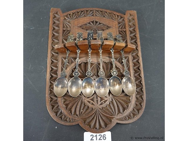 Kerfsnee lepelrek met lepeltjes - afbeelding 1 van  5