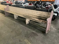 Kerkbank hout - afbeelding 1 van  3