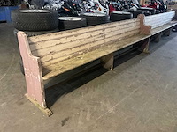 Kerkbank hout - afbeelding 2 van  4
