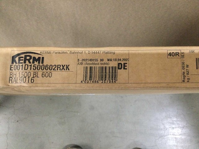 Kermi - e001d1500602rxk - badkamer radiator - afbeelding 3 van  4