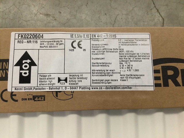 Kermi - fk0220604 - radiator (2x) - afbeelding 3 van  3