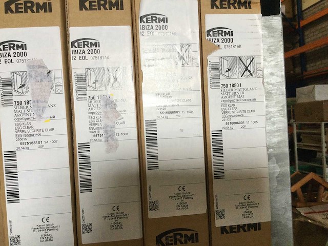 Kermi - ibiza 2000 - pallet met douchewanden - afbeelding 3 van  9