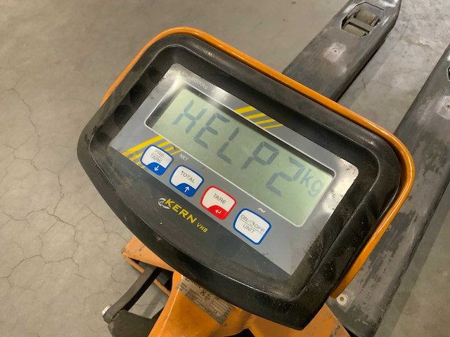 Kern - vhb2t1 2000kg - hand hydraulische weeg palletwagen - afbeelding 4 van  6