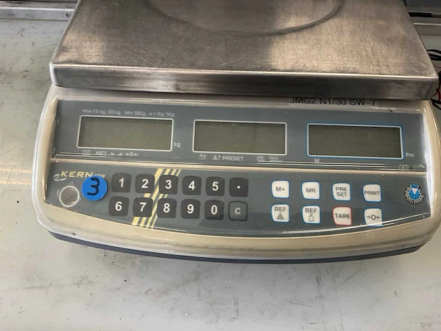 Kern cpb 30k5dm precisieweegschaal - afbeelding 4 van  7
