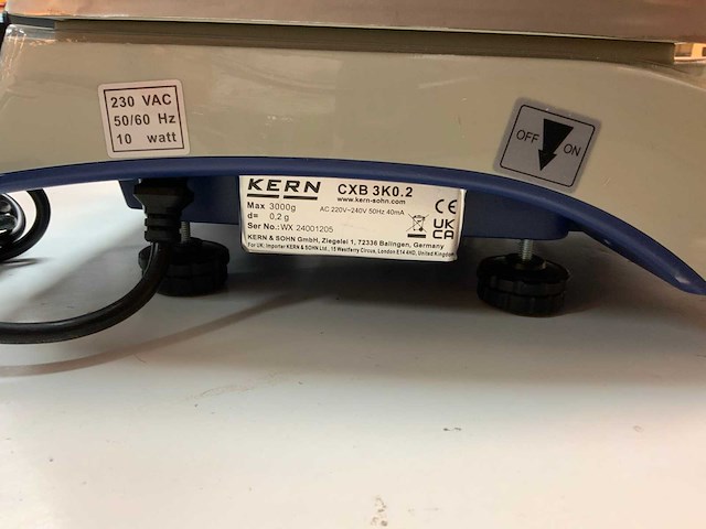 Kern cxb 3k0.2 weegschaal (2x) - afbeelding 8 van  8