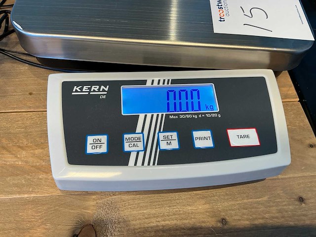 Kern de 60k10d weegschaal - afbeelding 1 van  1