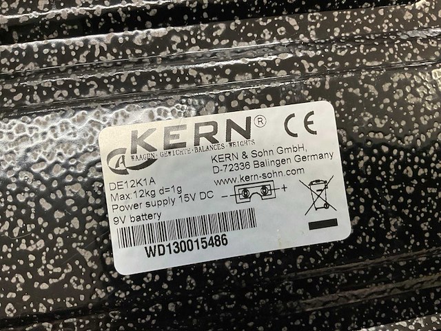 Kern de12k1a weegschaal - afbeelding 5 van  5