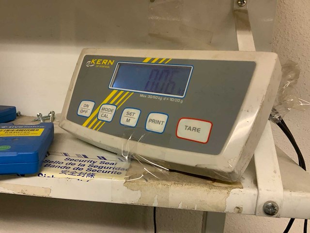 Kern de60k10dl digitale precisieweegschaal - afbeelding 5 van  5